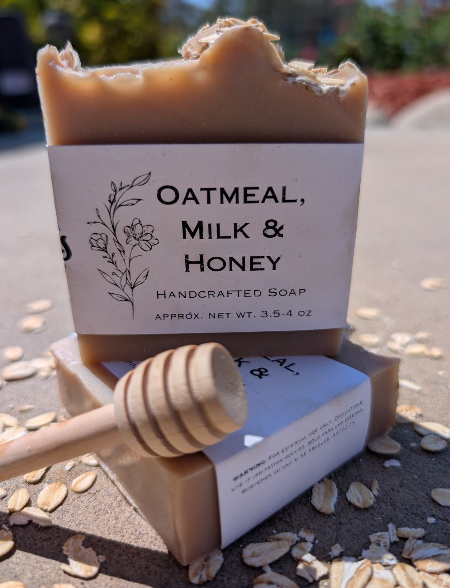 Oatmeal, Milk, & Honey Soap Bar