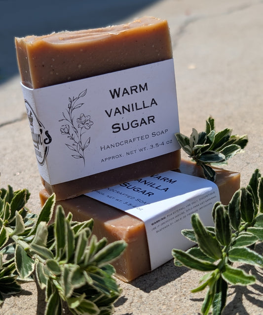 Warm Vanilla Sugar Soap Bar
